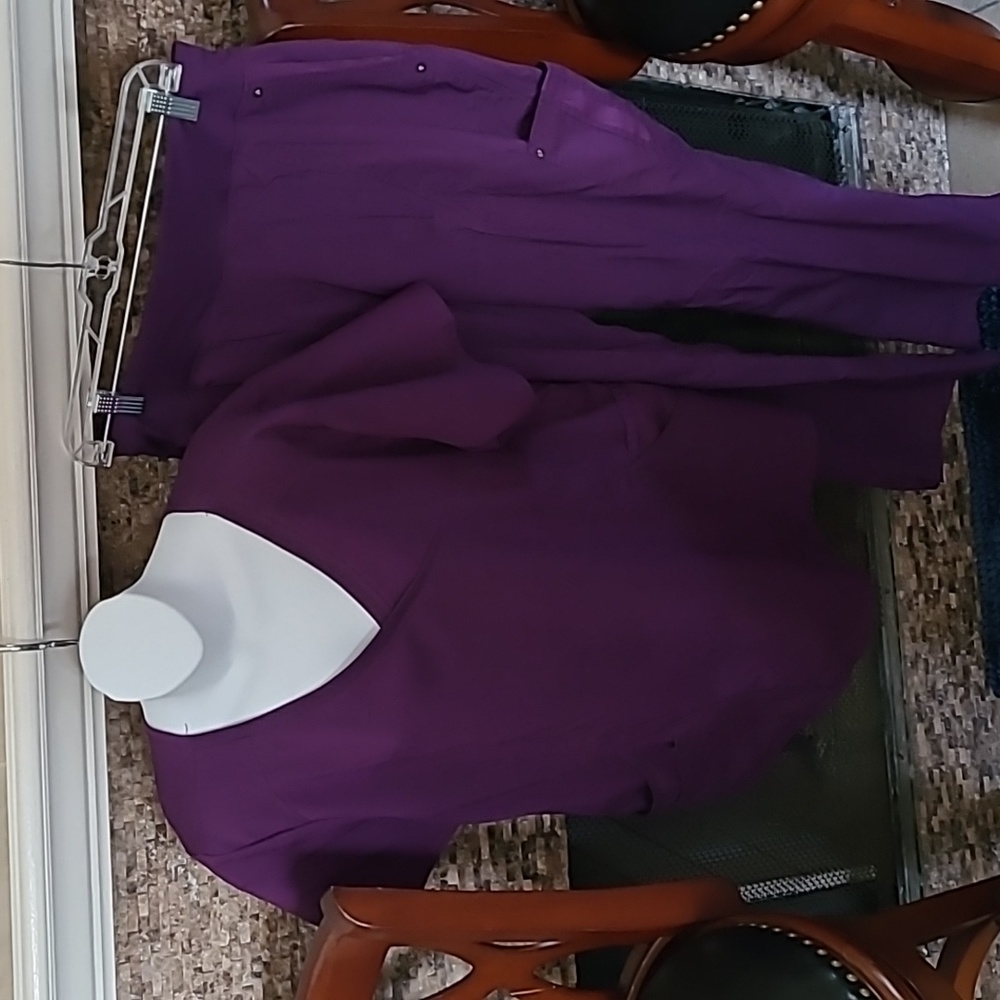 Purple scrub set